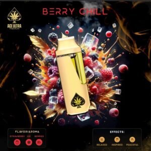 Berry Chill – Ace Ultra Premium Disposable Vape 2g, Berry Chill Ace Ultra Premium Disposable Vape, Ace Ultra Premium Berry Chill 2g, Berry Chill vape pen Ace Ultra, Ace Ultra Premium Indica vape, 2g disposable vape Berry Chill, Ace Ultra rechargeable vape, Berry flavor disposable vape, Sweet berry vape with mint finish, Mixed berry vape pen, Chill berry vape flavor, Relaxing berry-flavored vape, Indica vape for night use, Best vape for relaxation, Sleep-friendly disposable vape, Calm vape with euphoric effects, Vape to relieve stress, ab-tested disposable vape, USB-C rechargeable vape pen, Ceramic coil disposable vape, Dual airflow disposable, Clog-resistant vape pen, Where to buy Berry Chill Ace Ultra Premium vape, Best Indica vape for nighttime use, Smooth disposable vape with berry flavor, 2g vape that helps with sleep, Is Berry Chill a good vape for stress relief?