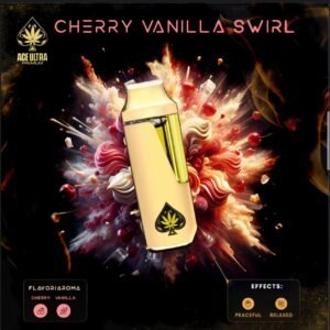 Cherry Vanilla Swirl – Ace Ultra Premium Disposable Vape 2g, Cherry Vanilla Swirl Ace Ultra Premium Vape, Buy Cherry Vanilla Swirl Ace Vape, Cherry Vanilla Swirl 2g Disposable Vape, Ace Ultra Premium Indica Vape, Cherry Flavor Disposable Vape 2g, Rechargeable Indica Vape Pen Cherry Vanilla, Best dessert vape flavor 2025, Indica vape for sleep and relaxation, Sweet cherry vanilla vape strain, Smooth disposable vape for nighttime, Lab-tested Indica vape pen, What is Cherry Vanilla Swirl strain?, Best Indica flavors for disposable vapes, Cherry vs Grape vape flavor comparison, How to pick a nighttime vape strain, Top dessert-flavored vapes 2025, vape pen for bedtime, creamy vape flavors, fruit & vanilla terpene profile, disposable Indica vape review, luxury vape for relaxation, buy ace ultra premium disposable vape